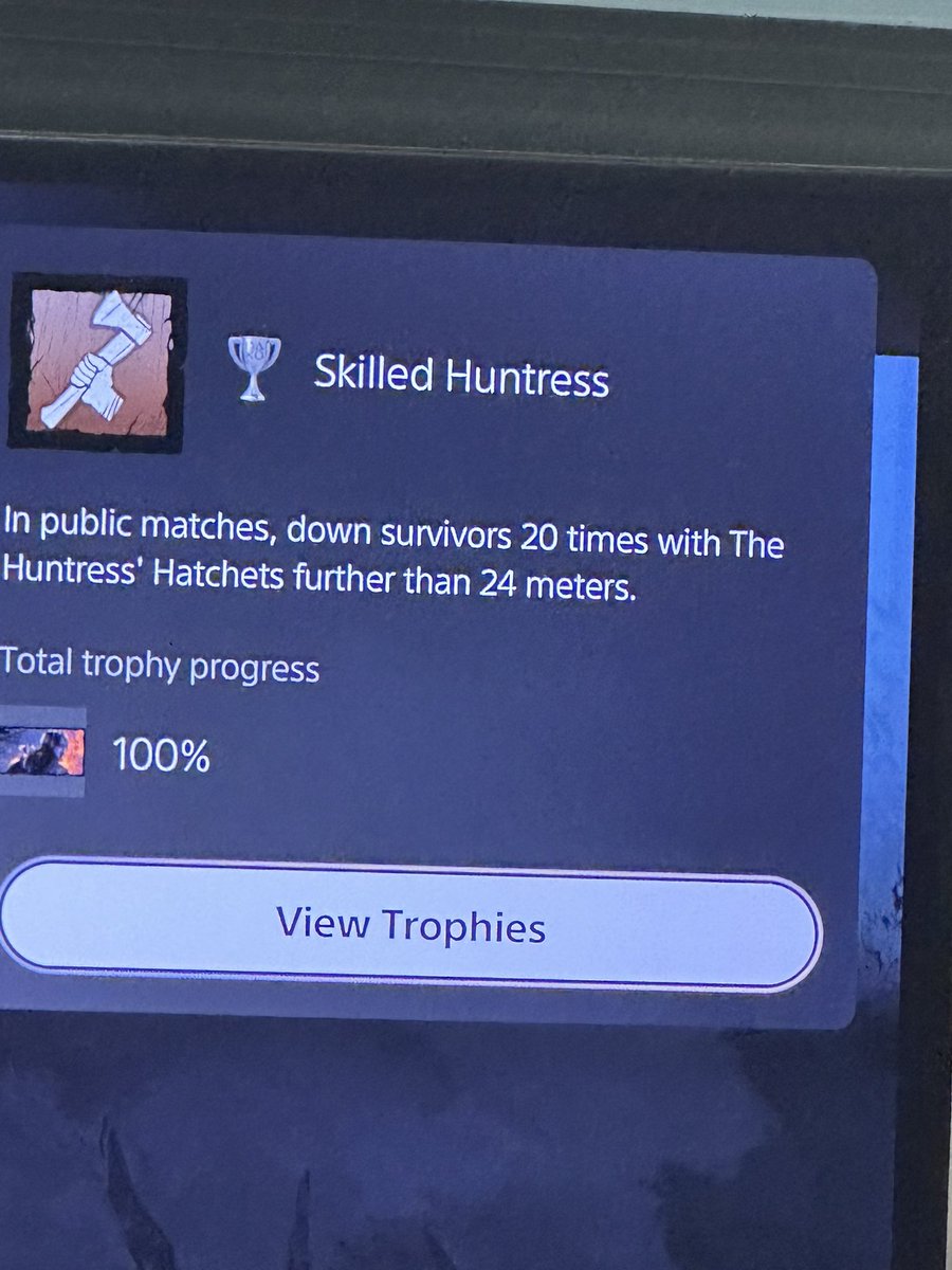 prozlockie's tweet photo. This achievement was bugged for years on PlayStation. It was the last trophy I needed for base game 100%. Finally 😂 https://t.co/xfL8t86yr1