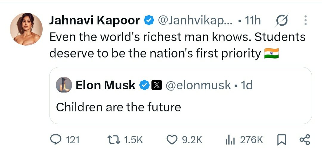 reach2msingh's tweet photo. Naseeruddin Shah, Jahnavi Kapoor, Sonakshi Sinha, Sonu Sood, Swara Bhasker, Abhay Deol, Zeenat Aman, Riteish Deshmukh, Huma Qureshi, Mohanlal, Dulquer Salmaan and even Elon Musk have extended their support to Student's protest!

But Anand Mahindra and Big B are Feared to speak🤫 https://t.co/DkneCODr5o