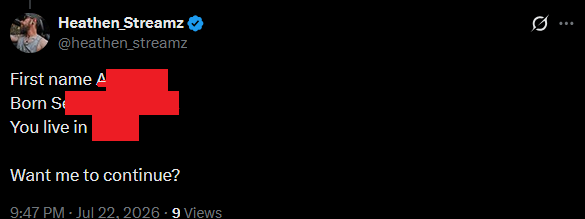 VetTVX's tweet photo. I wonder if @DrinkFreshenUp & @SelfRezCoffeeCo are aware that one of their "partners", @heathen_streamz is out DOXXING people on social media ... ?
#NotAGoodLook #BadForBusiness #DOXXER
*Not a good look for a brand to be doing business with a publicly known DOXXER
#JustSayin https://t.co/7E5Kb68UpP