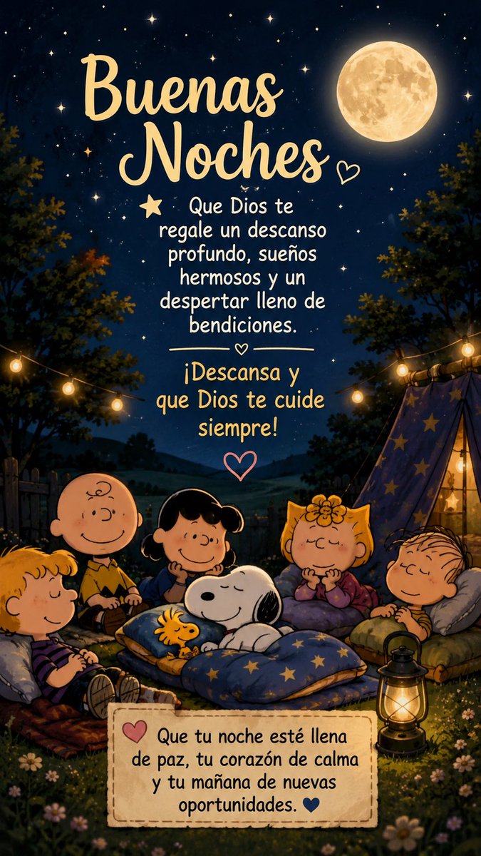 Adolfoufpp's tweet photo. Buenas noches 
Que Dios te regale un descanso profundo, sueños hermosos y un despertar lleno de bendiciones https://t.co/Al2mLhrtF5