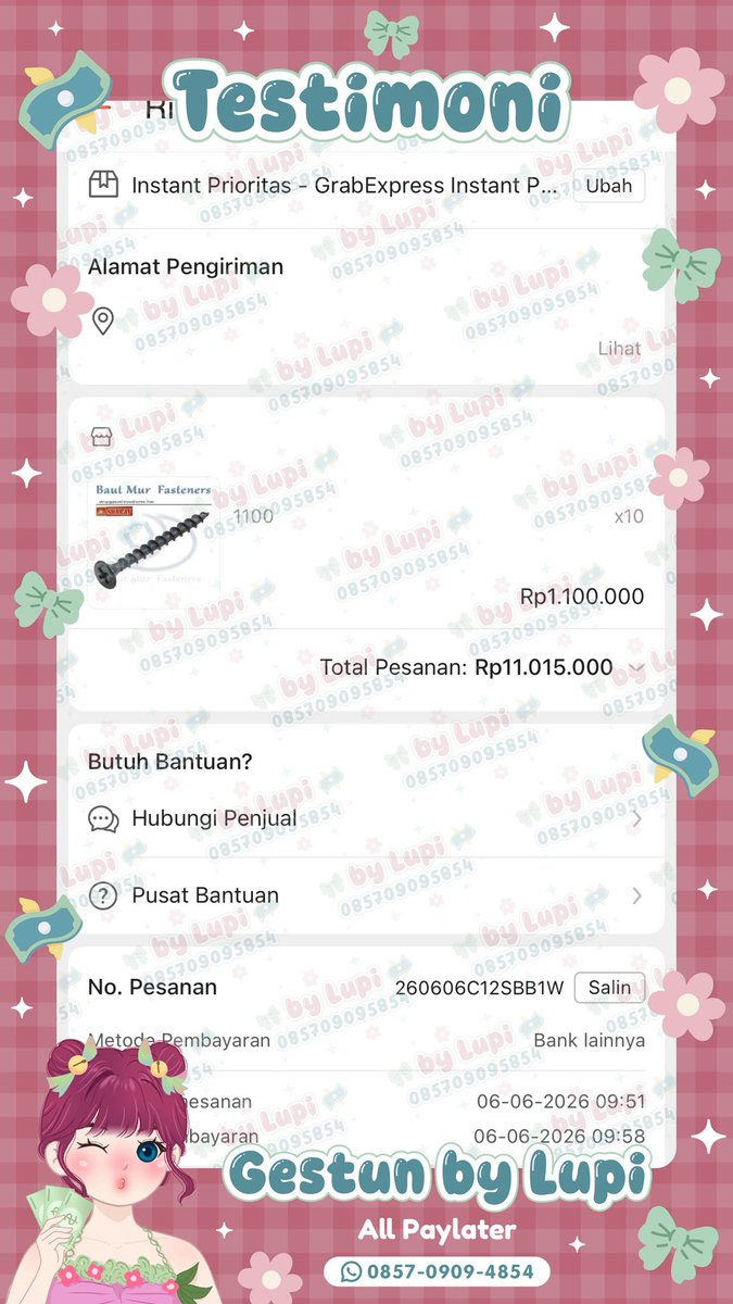 sebyif's tweet photo. rekomendasi gestun yang terpercaya ribuan testimoni aku saranin sama https://t.co/CmXD3p5mXu nominal kecil - besar bisa. 🧺🌷

♡ trusted
♡ fast proses dan cair
#zonauang https://t.co/ftWQfYCrRN