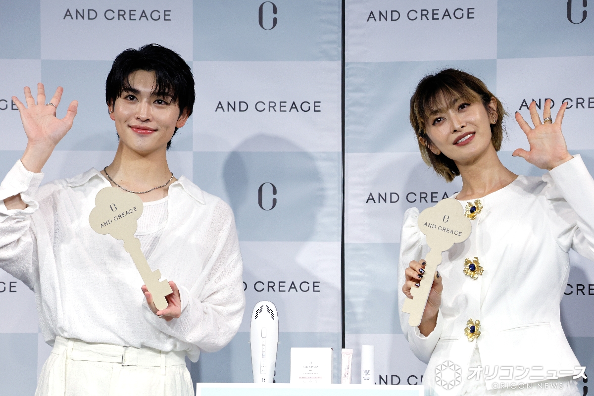 oricon's tweet photo. GENIC増子敦貴、
ハッピーオーラ全開の秘訣は
「楽しさと苦しさのコントラストを大切に」
https://t.co/Lmm9aHr7uk
⠀
「AND CREAGE（アンドクレアージュ）」
アンバサダー就任
⠀
#増子敦貴 @atsuki_mashiko https://t.co/258LAGULe1
