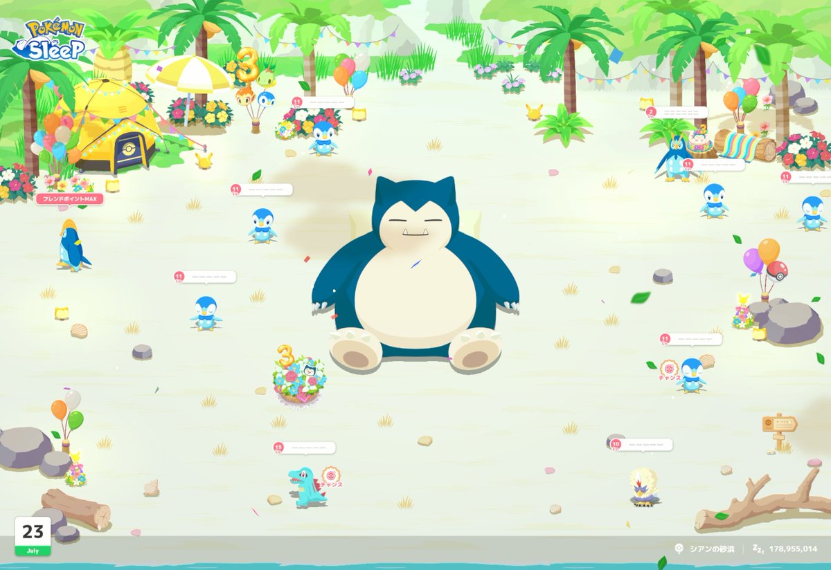 sabat0r0r0's tweet photo. 今日はポッチャマランド
#ポケスリ3周年をみんなで https://t.co/DKiSXxaOJv