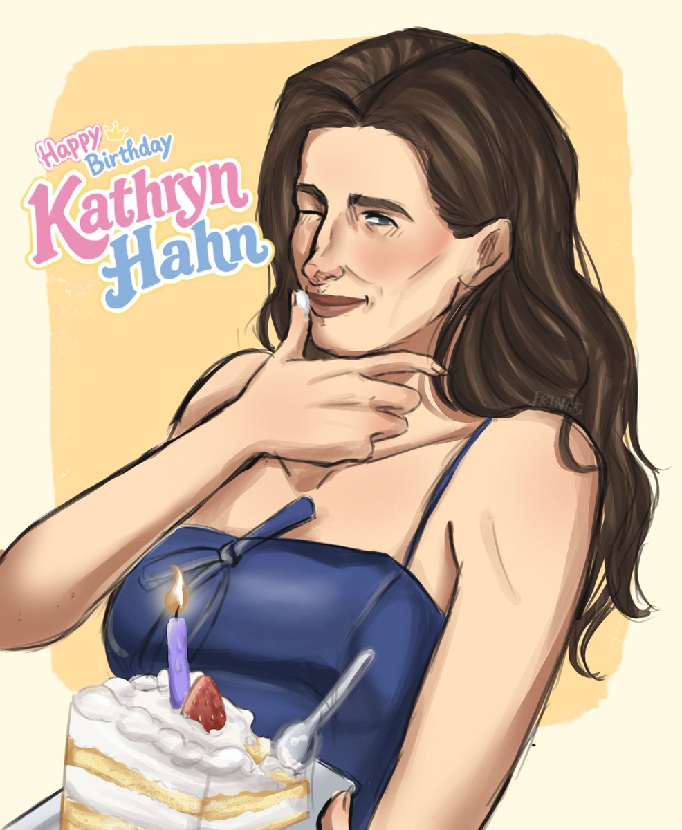 Fringky5's tweet photo. Happy birthday to my fav woman ⋆˙⟡
: Kathryn Hahn🎂❤️ 

สสวก.ครับคนจ๋วย https://t.co/ZrrqdRwYXO