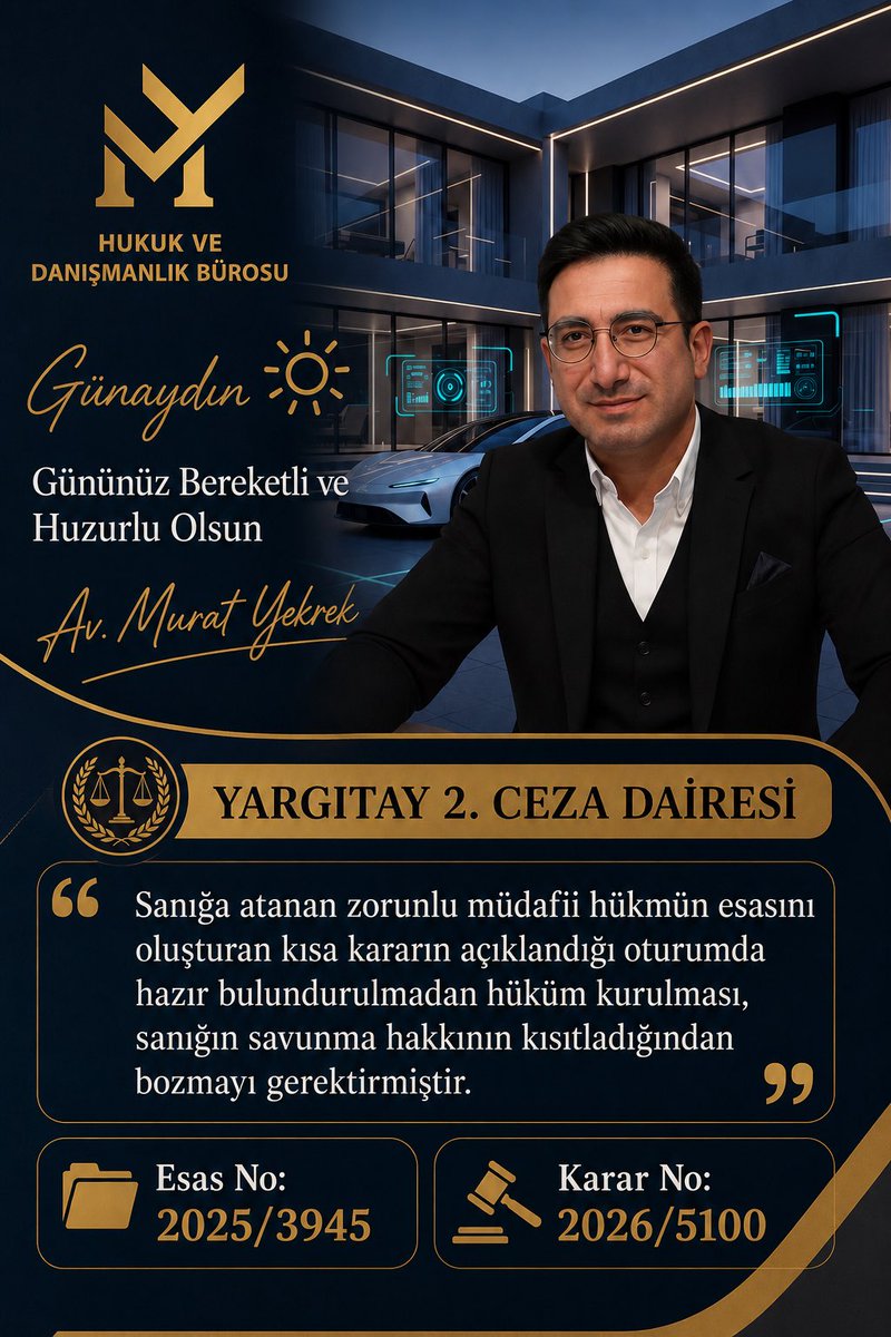 MURATYEKREK's tweet photo. #cezahukuku #günaydın #yargıtay #lawyer #hukum https://t.co/FhXVEa12ah
