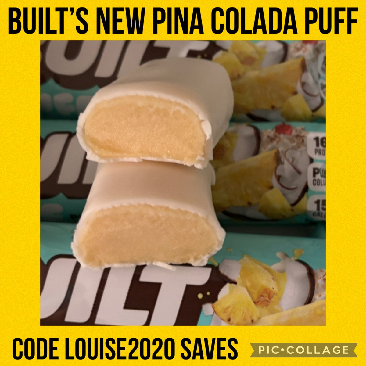 LouiseKelowna's tweet photo. NEW ➡️ https://t.co/nzRY3uTKrt #weightloss #gymgirl #gymguy #snacks #whey #tastesgood #HealthyEating #gym #discountcode #highprotein #gymlife #wwprotein #love #workout #tasty #proteinbars #healthy #pineapple #builtbar #marshmallows @Built_Bar #weightloss #pinacolada  #summer https://t.co/TxkplacyV0