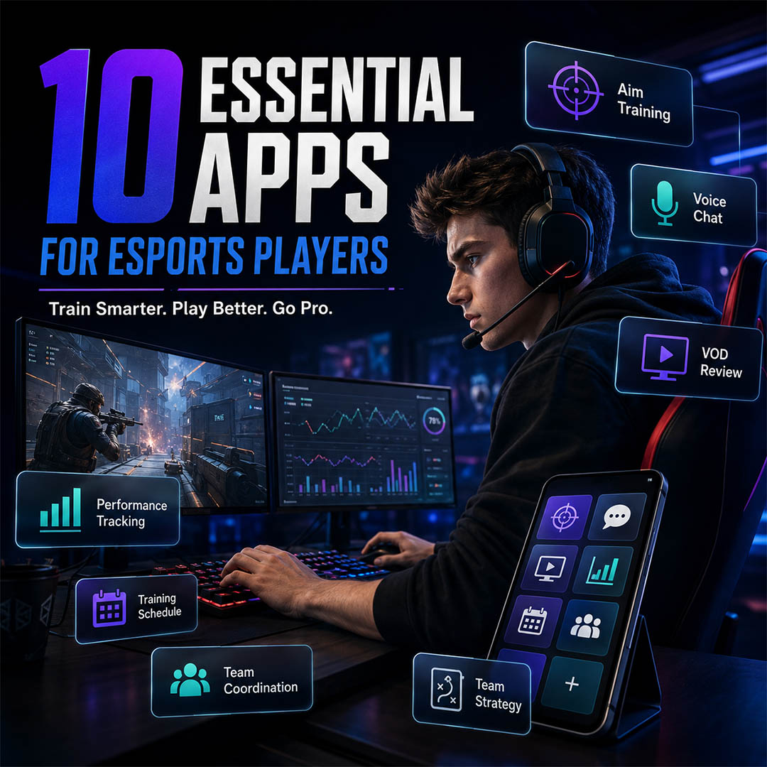 editorialge's tweet photo. 🎮 Dreaming of going pro in esports? Discover the 10 essential apps that help competitive players sharpen skills, improve communication, track performance, and stay ahead of the competition.
👉 Read more: https://t.co/NS2hKTA9dv
#Esports #Gaming #ProGaming #Gamers #EsportsLife https://t.co/M70w1hixvt