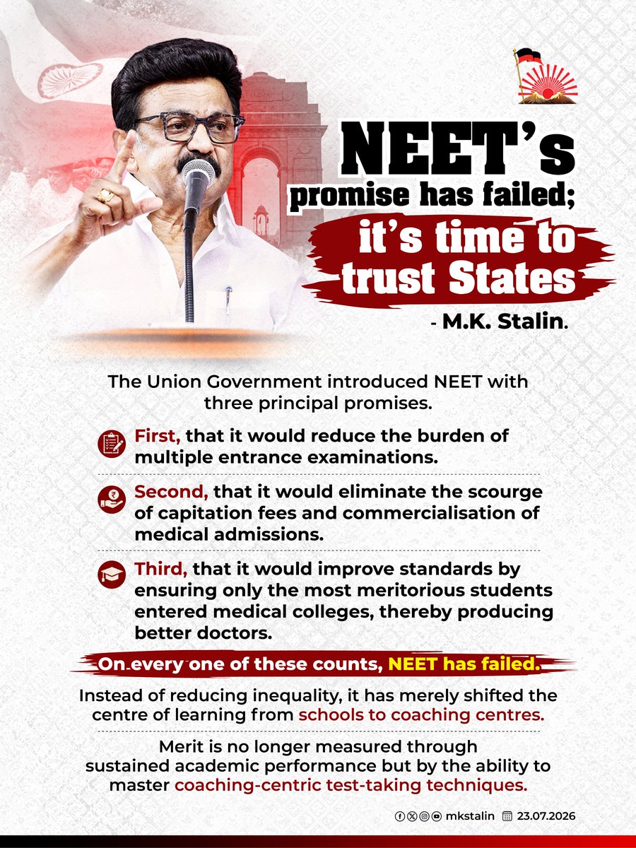 M.K.Stalin tweet media
