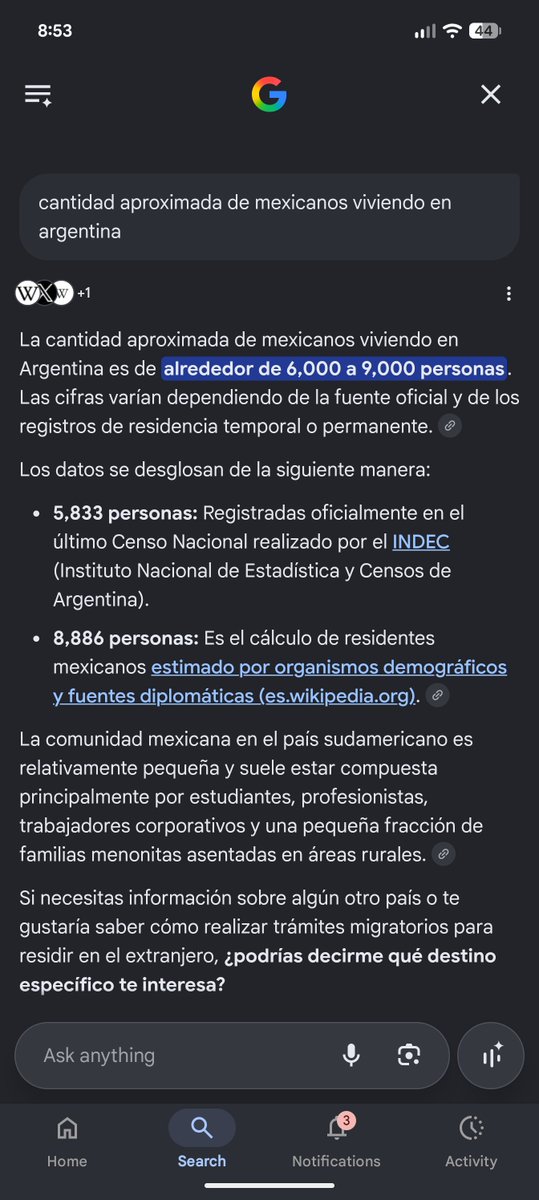 LeIbarra02's tweet photo. @jessersnl Pues... No sé de otros países, pero según Gemini hay de 6 a 9k (y lo dudo) y quién sabe si están estudiando allá... 
En cambio si quieres saber cuántos meseros y sexoservidoras por acá, también te dejo el dato. https://t.co/ejYNNpyivP