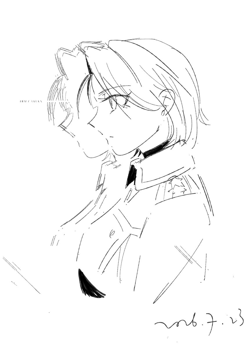 Midori_applepie's tweet photo. 蓄发期
#rizahawkeye https://t.co/mJGpPpIshn