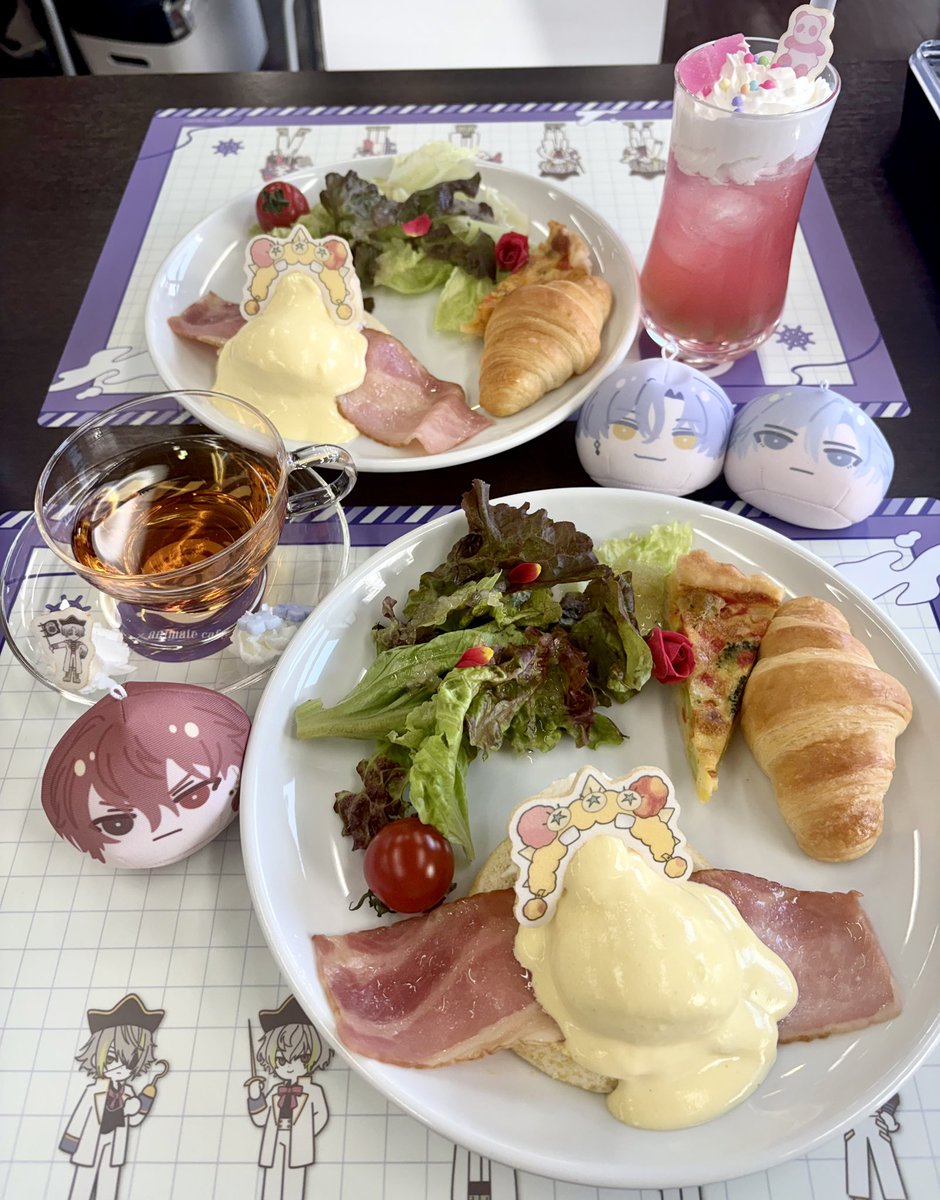 kafmof's tweet photo. アニカフェ史上一番おいしかったエッグベネディクト( ᵔ⤙ᵔ )🍳🥐練牙くんにも会えて幸！！🐶 https://t.co/chp7cSPv0C