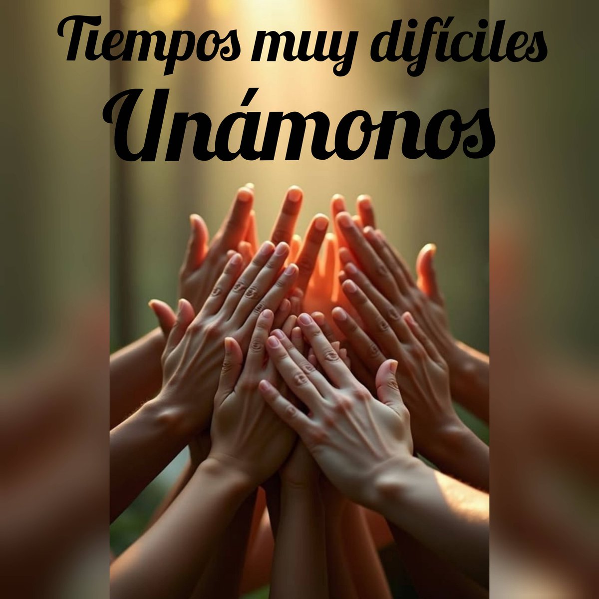 Georgin58016200's tweet photo. Solo juntos venceremos la oscuridad que comenzó a envolvernos. Llámenme loca como en el 2020, conspiranoica... ya no importa, ni hay mucho tiempo.
Somos energía convirtamos en mucha luz, vibremos alto. https://t.co/rqUpfXtmIz