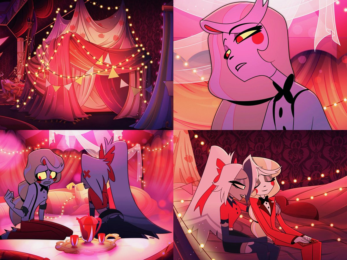 Honeystoria's tweet photo. The lighting of this Chaggie scene: https://t.co/hfDLszIa1j