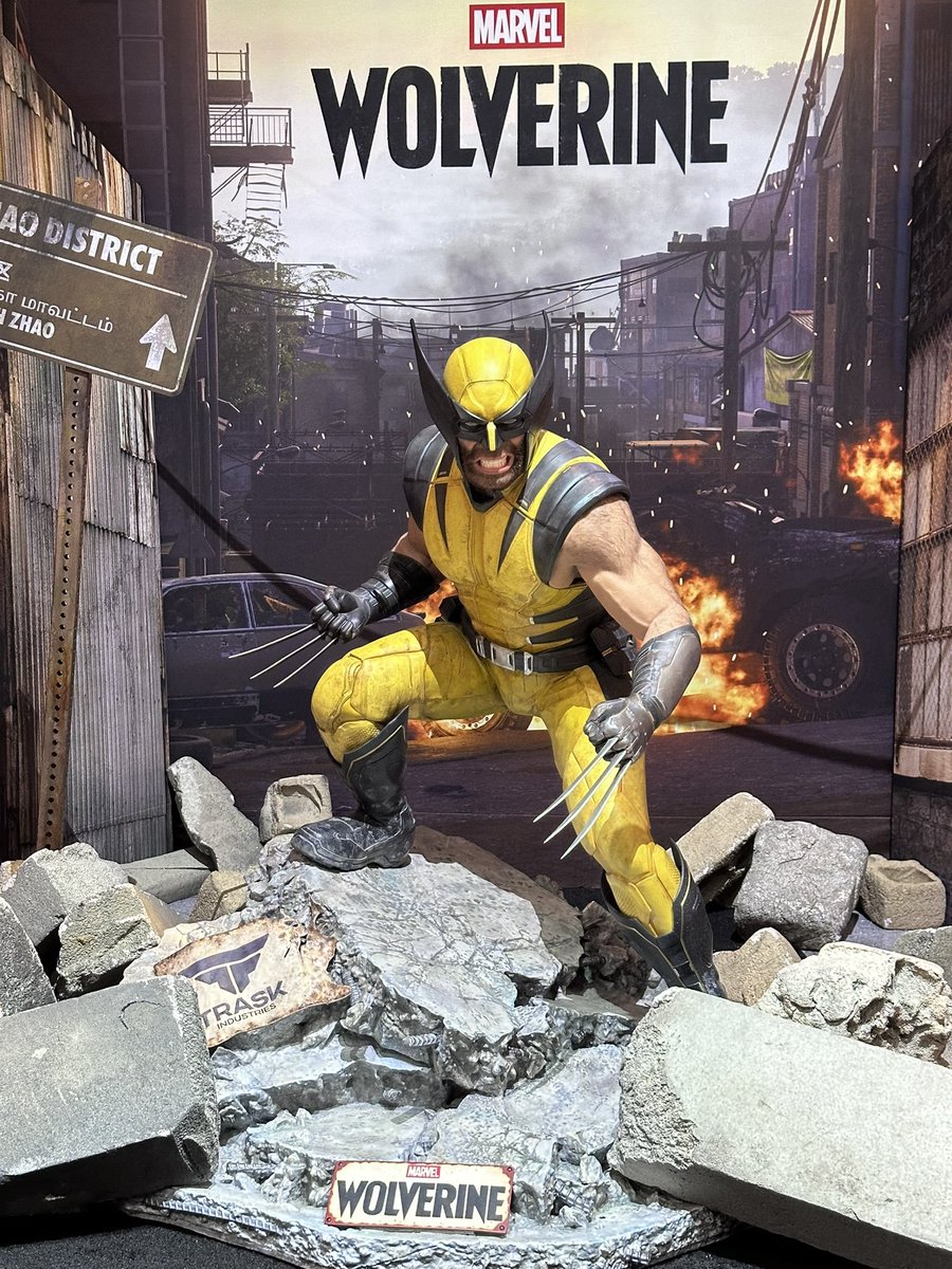MCUFilmNews's tweet photo. Insomniac's ‘WOLVERINE’ game booth at #SDCC

(📸: @dveese) https://t.co/0gETRToIFm