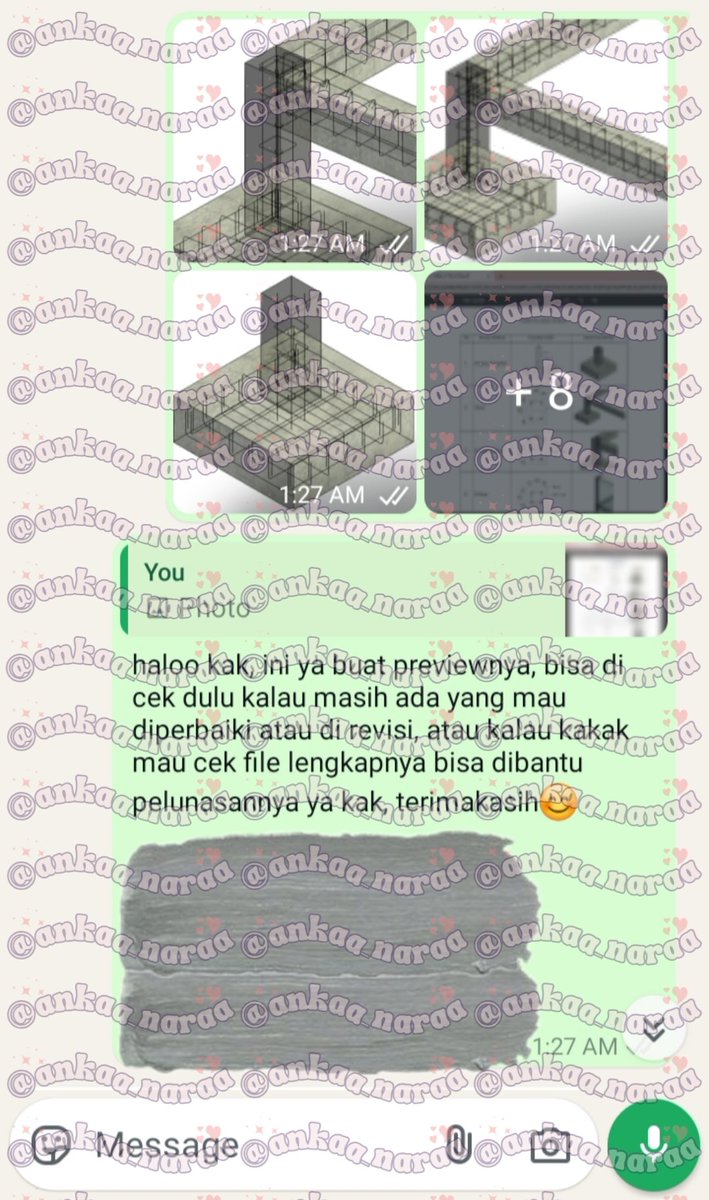 ankaa_nara's tweet photo. Joki Revit - Model dan WBS Struktur Revit Gedung 5 Lantai ✅

yukk yang ada tugas deadlinenya mepet tapi belum selesai bisa chat wa di bio biar kubantuu🤗
#zonauang #jokiautocad #jokitugas #jokirevit #jokisketchup #jokirab https://t.co/JWModxGWCy