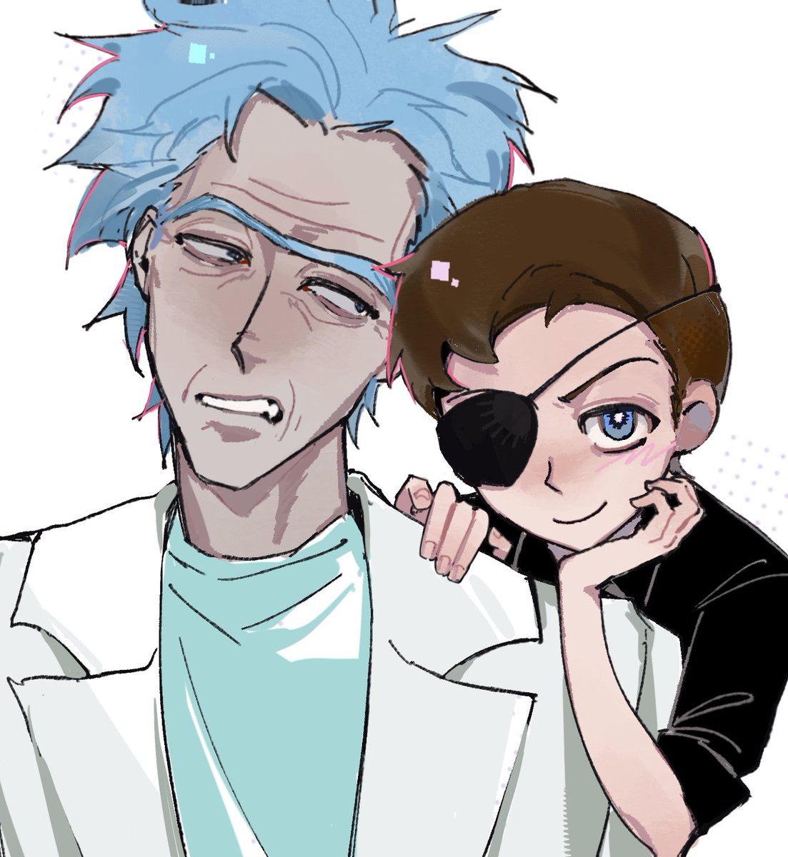 1499KMS's tweet photo. 如果我说em是好男孩呢
#Rickorty #evilMorty https://t.co/9CyosldqXo