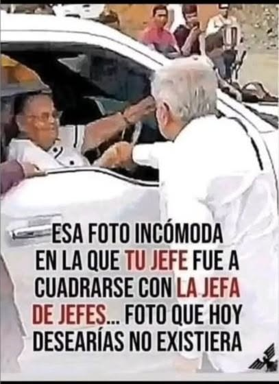 GARCIPAVON's tweet photo. El ''C@po de C@pos'' saludando a la ''Jefa de Jefes"... 👇