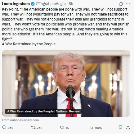 BeckeySand48576's tweet photo. @KimKatieUSA Nice to have U CONSERVATIVE back @IngrahamAngle, way to hop off of Israel's DICK, onto America's 1st DICK, see you can help ween @realDonaldTrump @POTUS @catturd2 @MAGAVoice @GuntherEagleman
@LauraLoomer @seanhannity @ainsleyearhardt
@TheFive @marklevinshow off of Israel's DICK https://t.co/XU58XmuChj