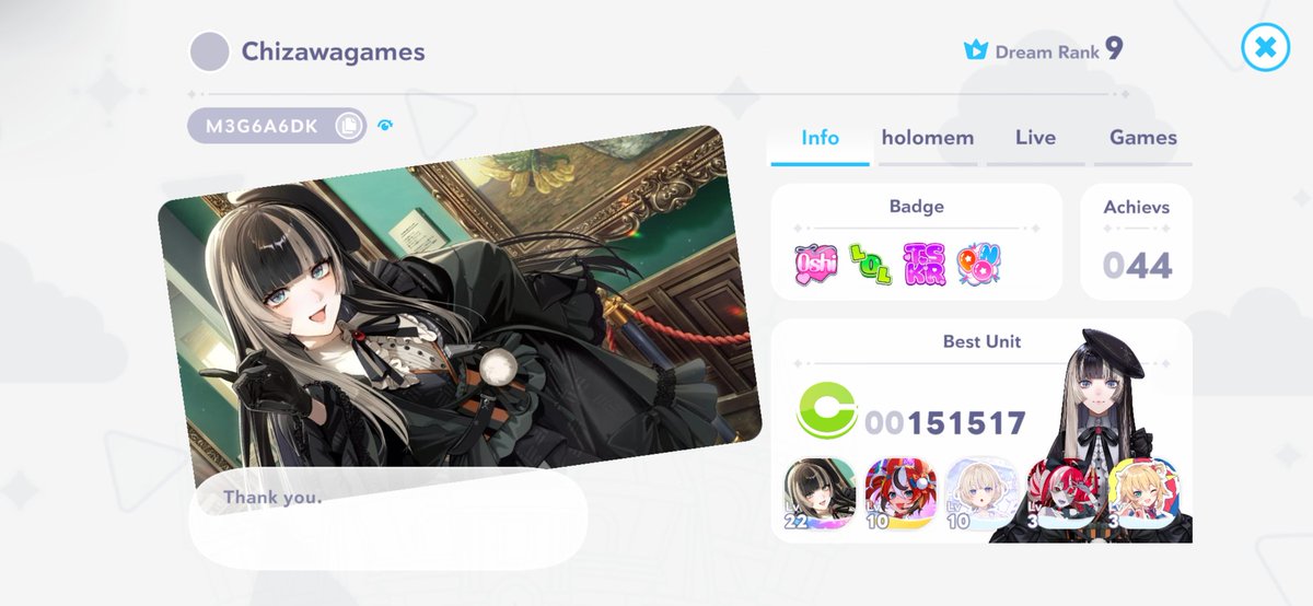 ChizawaGames's tweet photo. I have a low attention span to rhythm games but here add me if u wish. 
M3G6A6DK https://t.co/LvH3eO0LfO