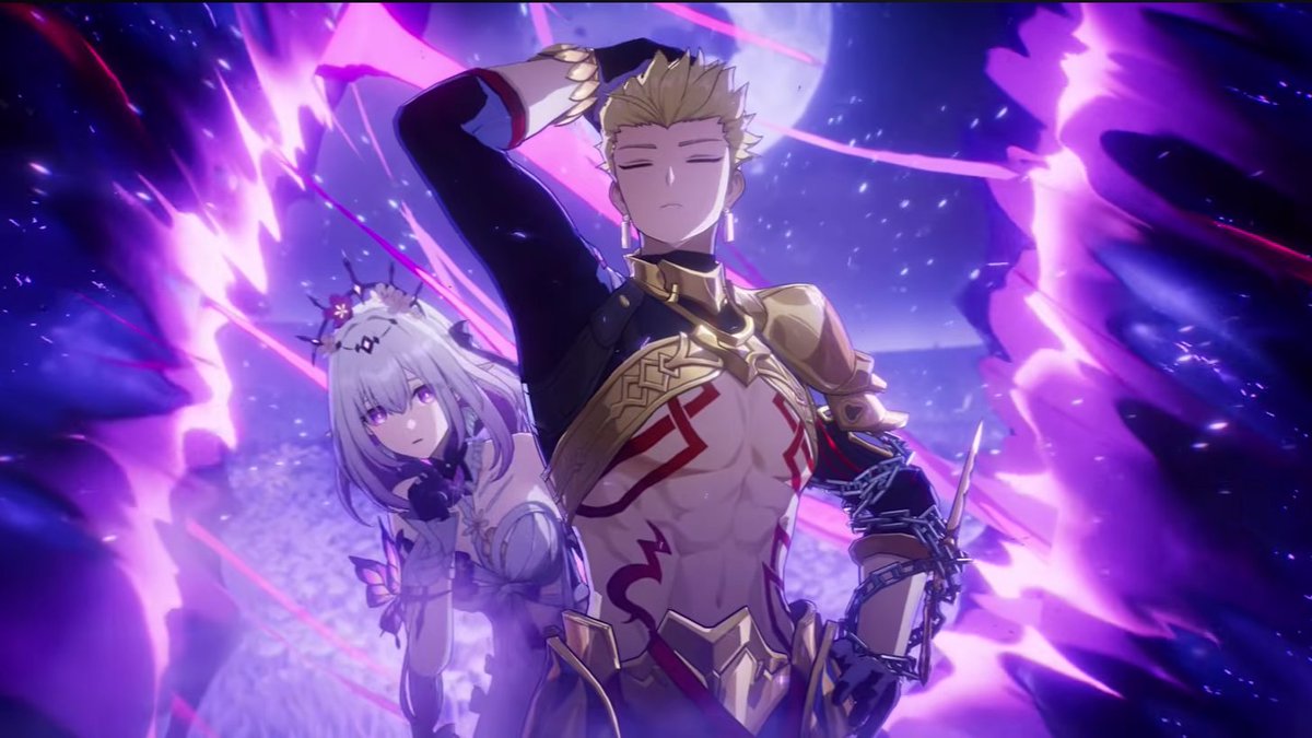 pompomfess's tweet photo. Alamak, Gilgamesh Servant nya Castorice? 😭 https://t.co/YDWqDY5zB0