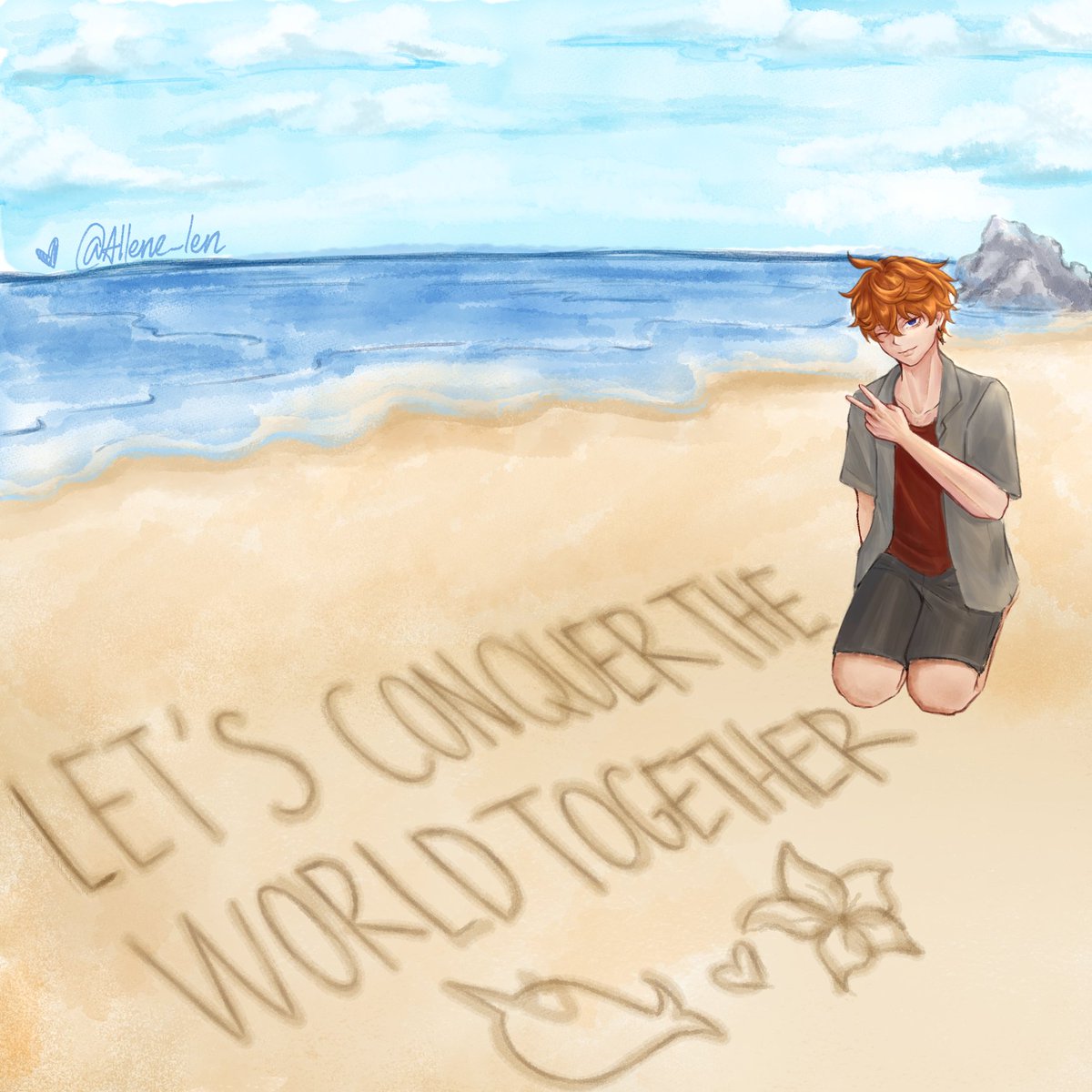 allene_len's tweet photo. Day 3 : confession (Taru's style)
Legend says Childe would get a rash if he didn't say / do embarrasing stuff for a while 😂
#chilumiweek2026 #chilumi #タル蛍 https://t.co/EjaWRIJiEU