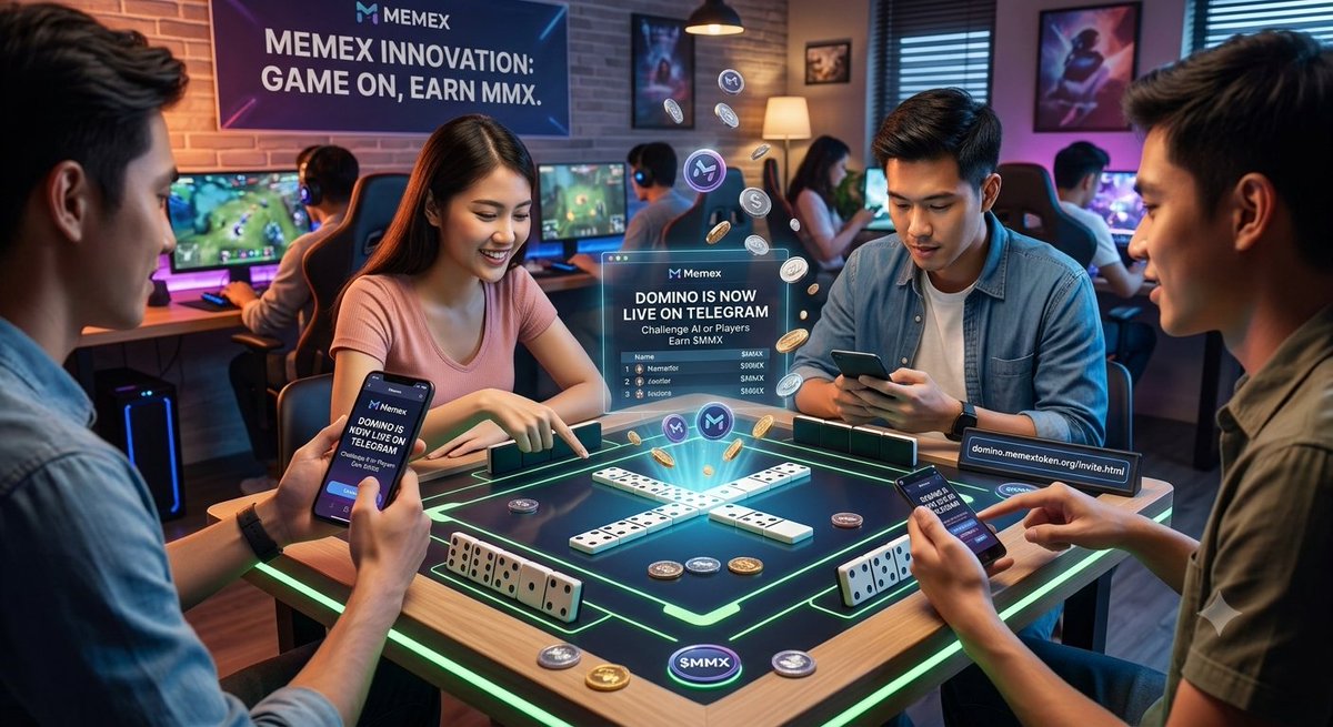 FreeLoader_Crew's tweet photo. 🚀 One More Innovation from MemeX!

​🎮 Domino is now LIVE on Telegram!

🔥​Challenge real players or sharpen your skills against the AI—the choice is yours! 🎯

🔥​The best part? You earn $MMX rewards while you play! 🔥
​Start playing, join the competition, and stack your rewards! 💰👇

​👉 https://t.co/7JWd9Cmbsw

​#MemeX $MMX #PlayToEarn #TelegramGames #CryptoGaming #Web3