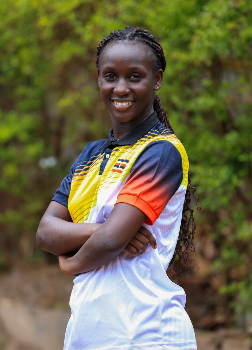 sportslens1's tweet photo. Joan Ryekoboth—the engine of the She Cranes midfield. 🇺🇬🏐 #Glasgow2026 #SheCranes https://t.co/jDJglas9OQ