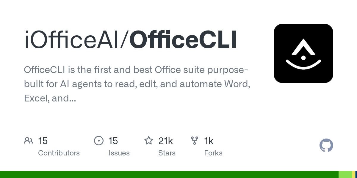 smratitiwa86867's tweet photo. 10 GitHub repos so good they probably shouldn't be free.

1. OmniRoute
One endpoint. 231 AI providers. 50+ free-tier providers.

Connect Claude Code, Codex, Cursor, and Cline to Claude, GPT, and Gemini for free.

Compresses tokens by 15–95% with automatic fallback if a provider goes down.

GitHub:
https://t.co/x7svukJKSS

2. OfficeCLI
The first Office suite built for AI agents.

Control Word, Excel, and PowerPoint from a single command line.

No Microsoft Office installation. No dependencies. Just one binary.

GitHub:
https://t.co/hB7HJbetlz

3. System Prompts Leaks
Leaked system prompts from Claude, GPT, Gemini, Grok, Cursor, Copilot, and more.

Regularly updated.

GitHub:
https://t.co/YBPfK6ENES

4. OpenCut
An open-source CapCut alternative that runs in your browser.

No account. No telemetry. No subscription.

GitHub:
https://t.co/Tw6GxwWLvq

5. AI Job Search
A Claude Code-powered agent that applies for jobs for you.

Analyzes listings, tailors your resume, writes cover letters, and prepares interview questions.

GitHub:
https://t.co/0ckQxyc8qg

6. Meetily
A fully local meeting transcription and summarization tool powered by Whisper and Ollama.

Built in Rust.

GitHub:
https://t.co/EUC4udnphf

7. Vibe-Trading
Use natural language and AI agents to build and execute trading strategies.

GitHub:
https://t.co/JZzVzXJLoG

8. Strix
An AI-powered open-source vulnerability scanner.

Finds and helps fix security issues before attackers do.

GitHub:
https://t.co/BxIc1V6Uj6

9. Superpower
A self-hosted AI workspace with 250k+ GitHub stars.

GitHub:
https://t.co/X1NwIWljUN

10. Firecrawl
Turn any website into clean, LLM-ready data in seconds.

The industry standard for RAG and data pipelines.

GitHub:
https://t.co/A5mosuslTo

100% Open Source.
All of them are free.
All of them are worth bookmarking.