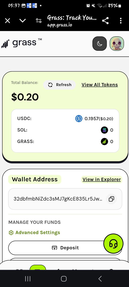 Gabanahub's tweet photo. @Crypto_Pranjal I got $0.20 https://t.co/fdbCsdydhx