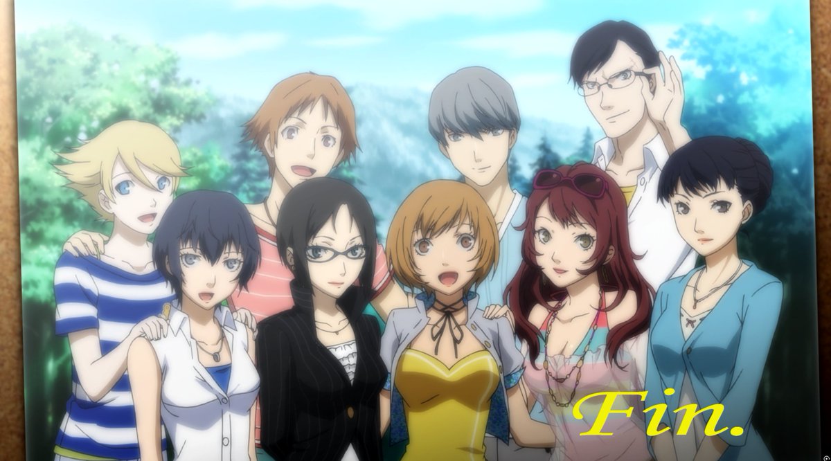 Lolero73's tweet photo. Gracias Persona 4.... https://t.co/TCxIyA88hw