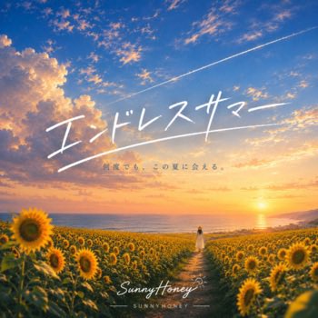 sunnyhoney_kuma's tweet photo. 【お知らせ】
SunnyHoney『エンドレスサマー！』が
本日24:00より各種音楽配信サービスにて順次配信開始！

配信開始後は下記よりお聴きいただけます！
https://t.co/dPaPaUN9QA

永遠に続く夏を、SunnyHoneyの新曲を、ぜひたくさん聴いてください！

#さにはに
#エンサマ
↑のハッシュタグをつけて感想ポストお待ちしてます！