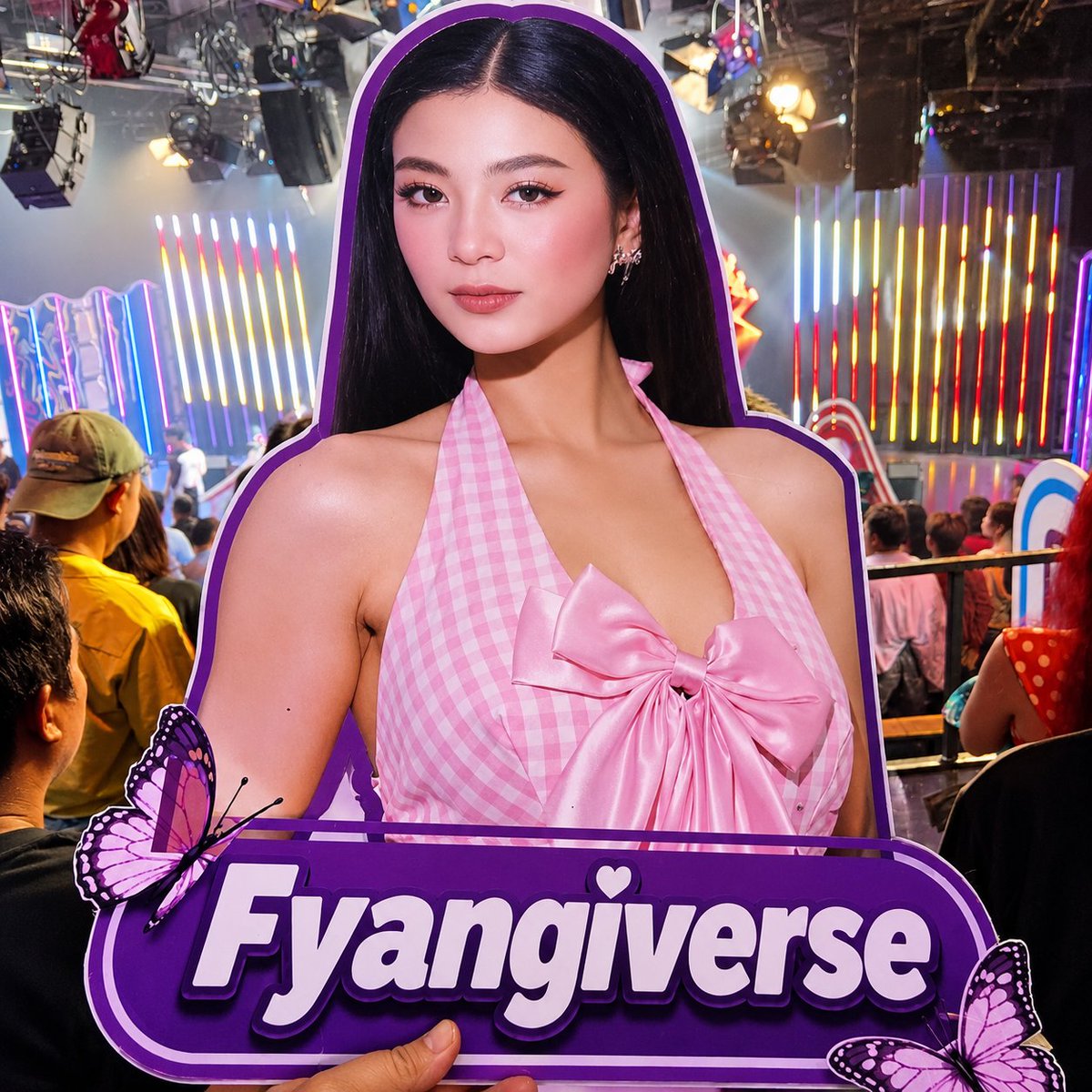 teamfyangiverse's tweet photo. Team Fyangiverse member's at It's Showtime today to support our baby girl Fyang.
#fyangsmithh #SofiaSmith https://t.co/51BQFmEWPF