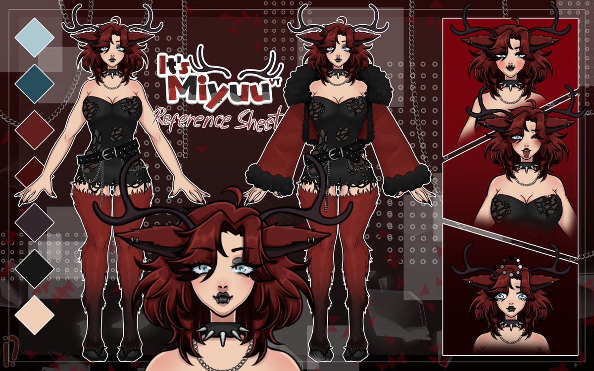 MiyuKaede_'s tweet photo. If you're looking to help me pay rent and such, i am still selling my Old Vtuber Design!

it comes with 2 models, art, emotes, and SO much more!

https://t.co/eMEobUasOC https://t.co/C2ZOe22h3Y