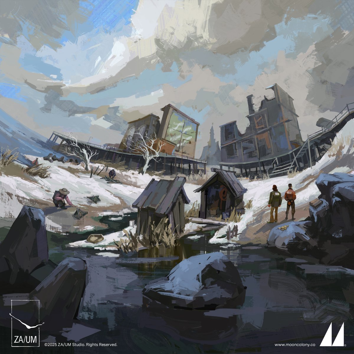ArtShareHQ's tweet photo. 🗺️ Concept art / Disco Elysium · "Locations"

—  ZA/UM https://t.co/1J20iA6DTQ