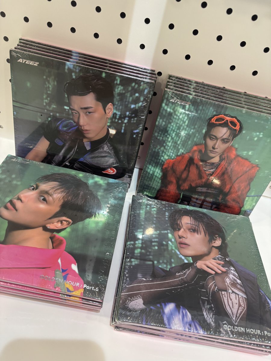 Recordplanet_ph's tweet photo. 🚨 RESTOCK ALERT, ATINY! 🚨
 
ATEEZ GOLDEN HOUR PART 5 albums are back in stock! ✨
 
Head over to Record Planet, 3rd Floor, Market! Market!, Taguig and grab your copy now before they run out again! 🛒💙
 
#ATEEZ #ATINY #GoldenHourPart5 #RestockAlert #RecordPlanetPH #KpopPH https://t.co/i0UEqXfZuU