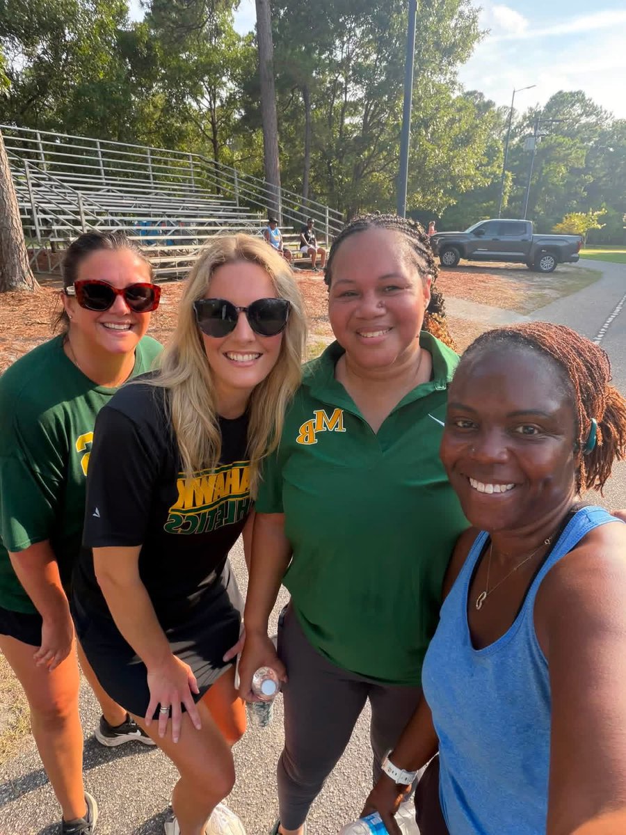 MBHSPrincipal's tweet photo. The #hcswellness 5k was great! I loved seeing so many of my colleagues focusing on their health and having fun together. Shout-out to Parker Cutright & Jim Dalgarn on their 2nd and 3rd place finishes! Special thanks to @CJ_HCS_Sup and @lorisHSPrin42 for planning and coordinating https://t.co/z93bvQ1o8g