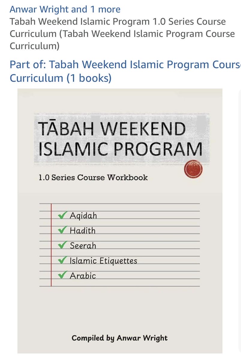 anwarphilly's tweet photo. Now available! Teacher’s Answer Key that accompanies the Tabah Islamic Weekend Program Curriculum workbook. Excellent resource for parents, homeschool facilitators, weekend schools, and Islamic schools…

https://t.co/BWmGeed4qJ https://t.co/02dcRbmrFK