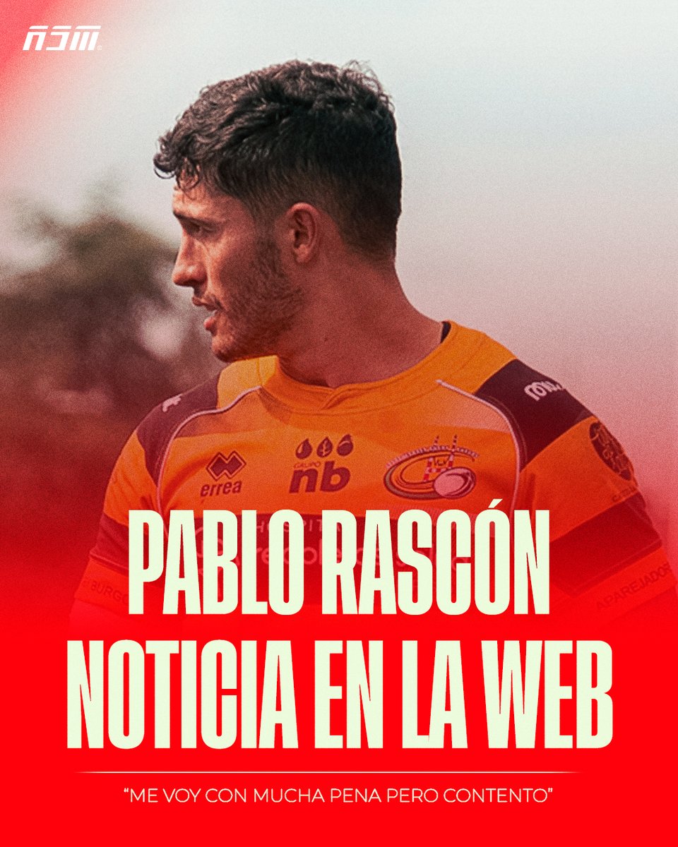 A_5_Metros's tweet photo. Comenta la palabra **NOTICIA** en este post y te enviamos el enlace directo por privado al instante. 📩💥

¡Se cierra una época dorada y comienza un nuevo capítulo! 🏉🔥

Nos hemos sentado en exclusiva con **Pablo Rascón** para repasar todo lo que ha significado su trayectoria, los momentos más especiales de su carrera, su capitanía y, sobre todo, **qué es lo que viene ahora en su futuro.** 🤯✨

Una charla sincera, de esas que llegan al corazón de cualquier aficionado al rugby. ¿Quieres leer la entrevista completa en nuestra web? 📲👇

---

#RugbyEspañol #DivisionDeHonor #A5Metros #PabloRascón #Rugby #EntrevistaExclusiva