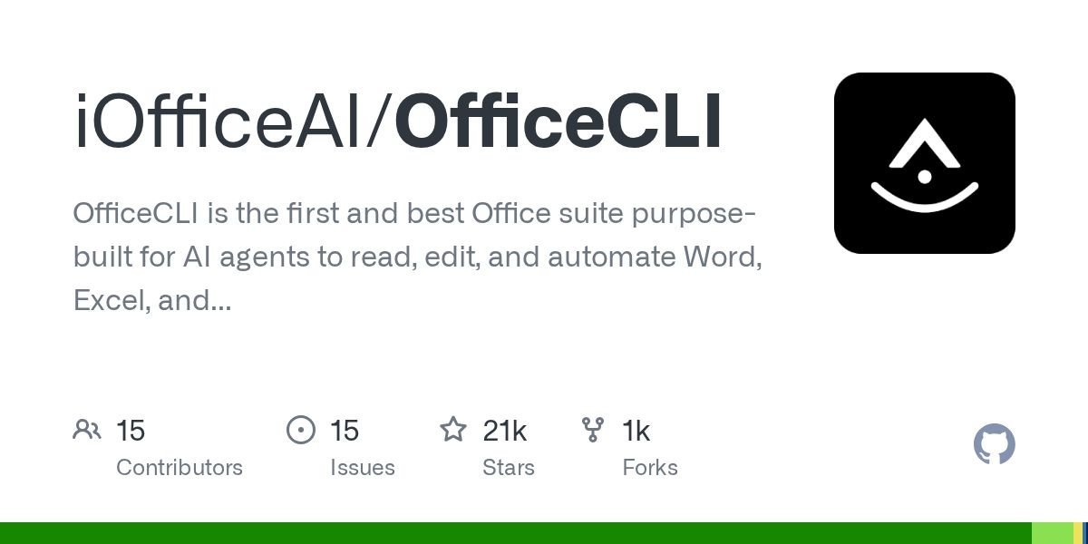 QCXINT_'s tweet photo. 🔥 10 open-source GitHub repos that are ridiculously good.

Some of these could easily be paid products...

Instead, they're 100% free.

1. OmniRoute 🔀 One endpoint for 231 AI providers with 50+ free-tier providers.

Claude Code, Codex, Cursor, Cline, GPT, Gemini, and more.

GitHub: https://t.co/jgkEPiSLT6

---

2. OfficeCLI 📄 Control Word, Excel, and PowerPoint from a single command line.

No Microsoft Office. No dependencies.

GitHub: https://t.co/F3mo0FdbC5

---

3. System Prompts Leaks 🤖 Leaked system prompts from Claude, GPT, Gemini, Grok, Cursor, Copilot, and many more.

GitHub: https://t.co/4dP9sBQTay

---

4. OpenCut 🎬 An open-source CapCut alternative that runs entirely in your browser.

No account. No telemetry. No subscription.

GitHub: https://t.co/0dekAPisnR

---

5. AI Job Search 💼 An AI agent that applies for jobs, tailors your resume, writes cover letters, and prepares interview questions.

GitHub: https://t.co/lI5likA9KT

---

6. Meetily 🎙️ A fully local meeting transcription and summarization tool powered by Whisper + Ollama.

Built in Rust.

GitHub: https://t.co/kfTHNjtley

---

7. Vibe-Trading 📈 Build and execute AI-powered trading strategies using natural language.

GitHub: https://t.co/UNKc7LpEcC

---

8. Strix 🛡️ An open-source AI vulnerability scanner that helps detect and fix security issues before attackers do.

GitHub: https://t.co/6naETPQmNu

---

9. Superpower ⚡ A self-hosted AI workspace with 250K+ GitHub stars.

GitHub: https://t.co/lHuo25qlIM

---

10. Firecrawl 🔥 Turn any website into clean, LLM-ready data for RAG, AI agents, and data pipelines.

GitHub: https://t.co/JGtMgr7Sih

---

💯 100% Open Source.

💸 100% Free.

⭐ Definitely worth bookmarking if you're building with AI.