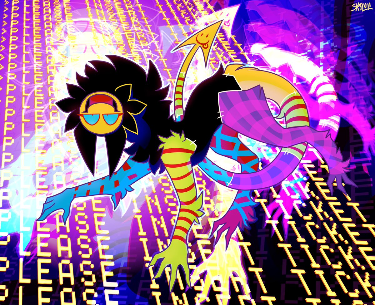 skaluli's tweet photo. >PLEASE INSERT TICKET
( oc belongs to smitty / @apradonite C: ) #artfight https://t.co/OrdgLF21XW