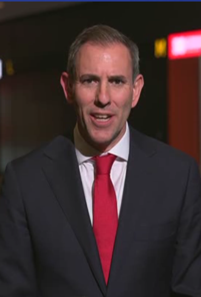 zap646's tweet photo. #abc730 Tonight Mrs Bitch Face @FergusonNews restrained herself from talking over Jim Chalmers! @JEChalmers 
No dog played up but there was a siren to interupt! 
A little more respect was shown! https://t.co/CS7YWqxcSO