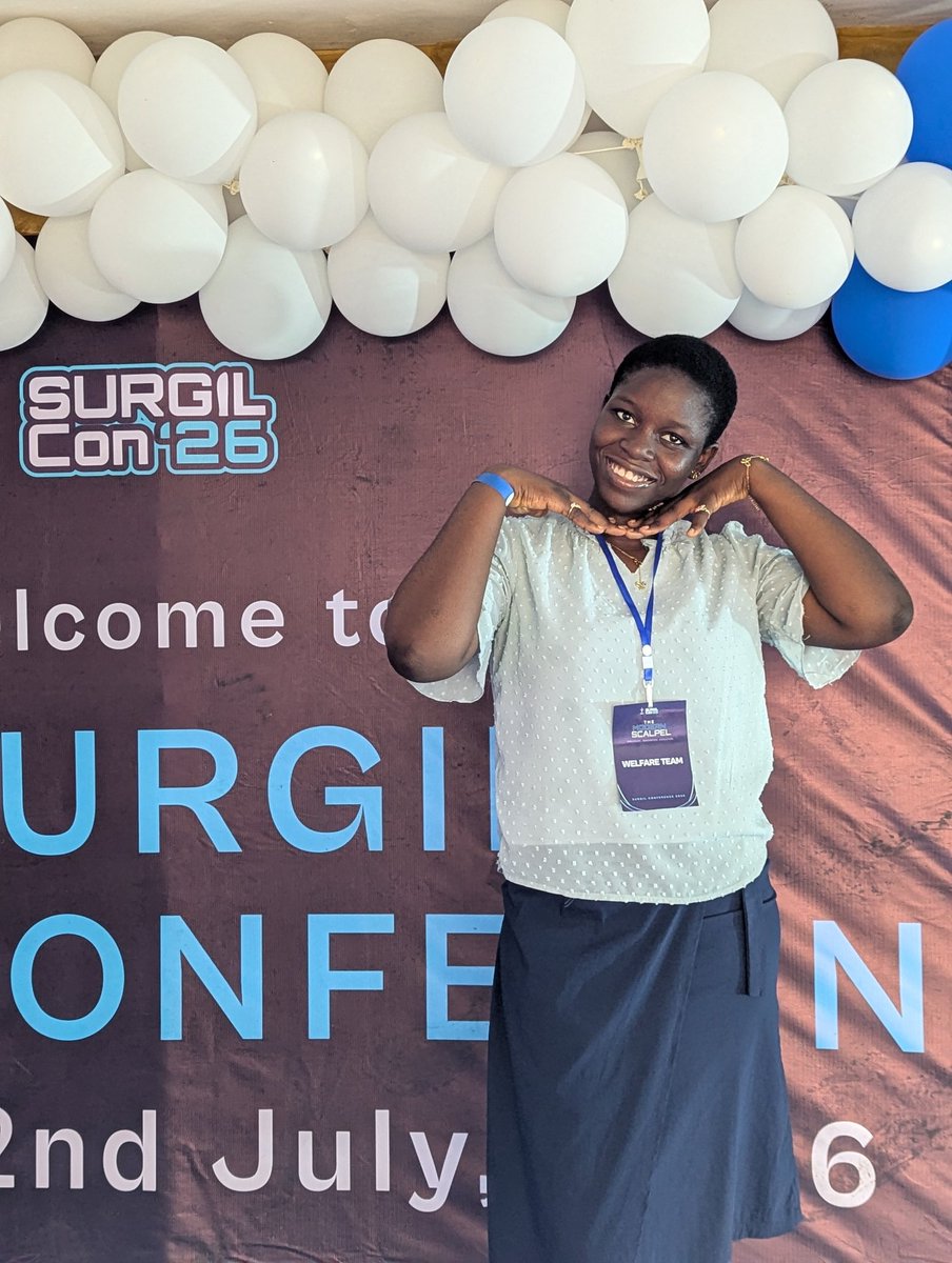 MaryAdeyem17483's tweet photo. Last year I walked in as just a member, watching from the audience. This year, I stepped on the stage as an oral presenter and straight into volunteering, a full circle moment.
Best team leads &amp; members. Seamless from start to finish.
Thank you SURGIL❤️
#SURGILCon26
#MedTwitter https://t.co/kmAkm2SO9n