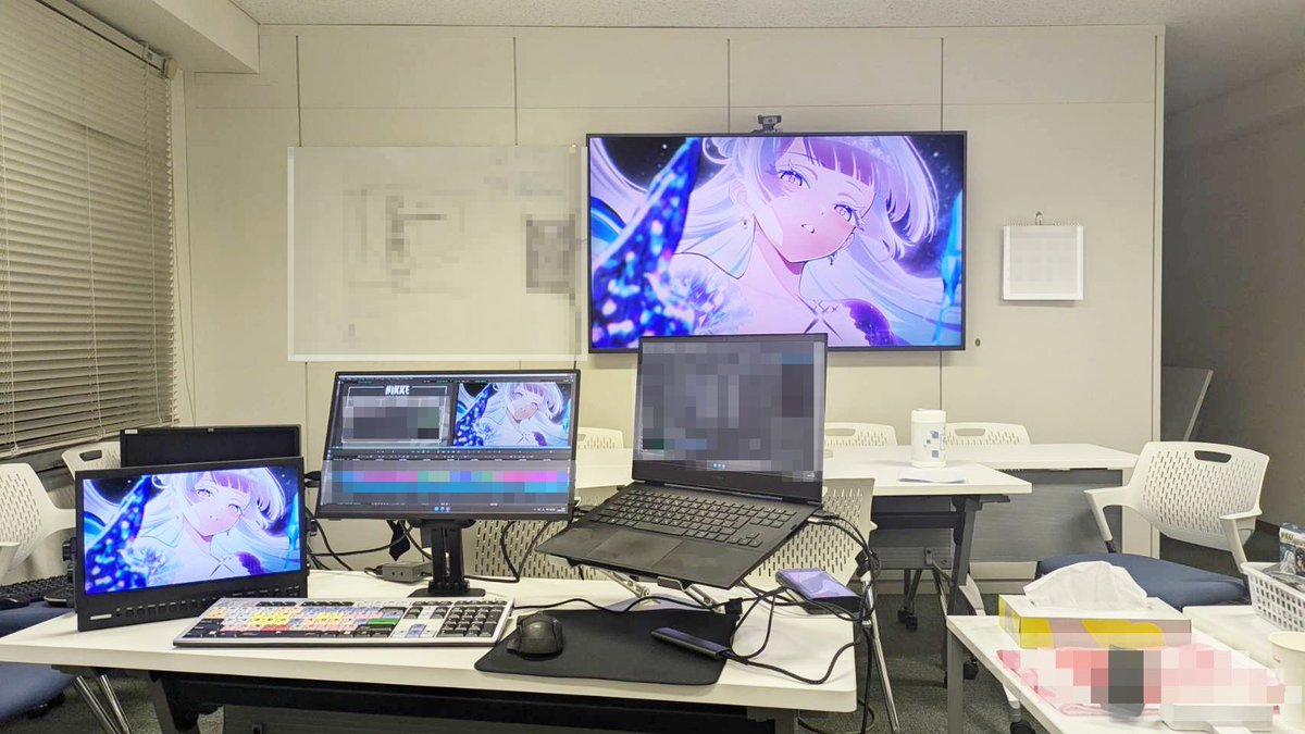 Yxxxg_Boi_B's tweet photo. 編集風景つながりで今更ポスト。
最近カメラロールからディグった
NIKKE 3周年のナユタ映えカットです。

監督、編集さん眠らせてすみません！！！

#NIKKE #メガニケ https://t.co/ctqYmxNyde