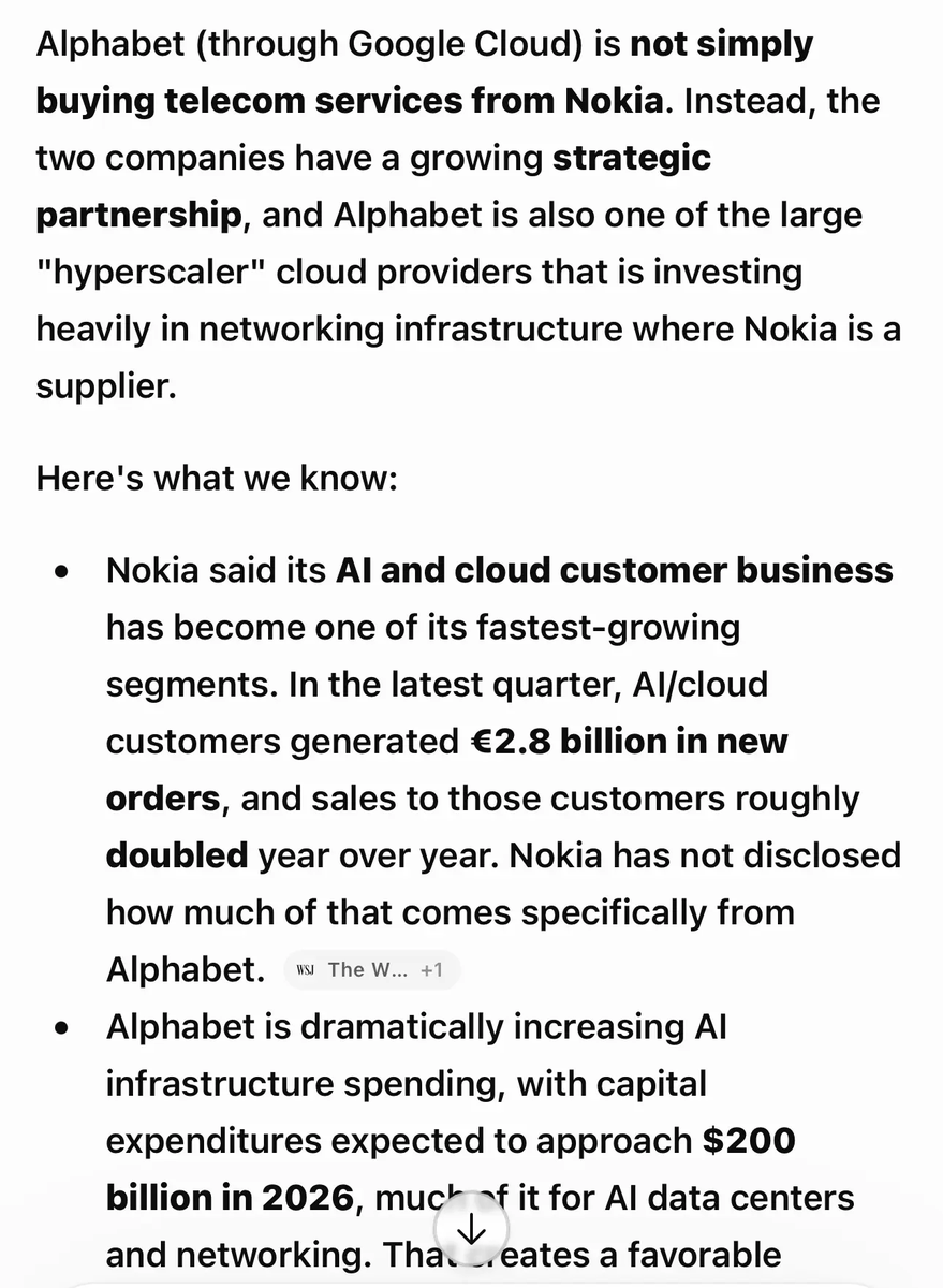 Levi2v2y's tweet photo. $NOK https://t.co/kk4O6Aocku