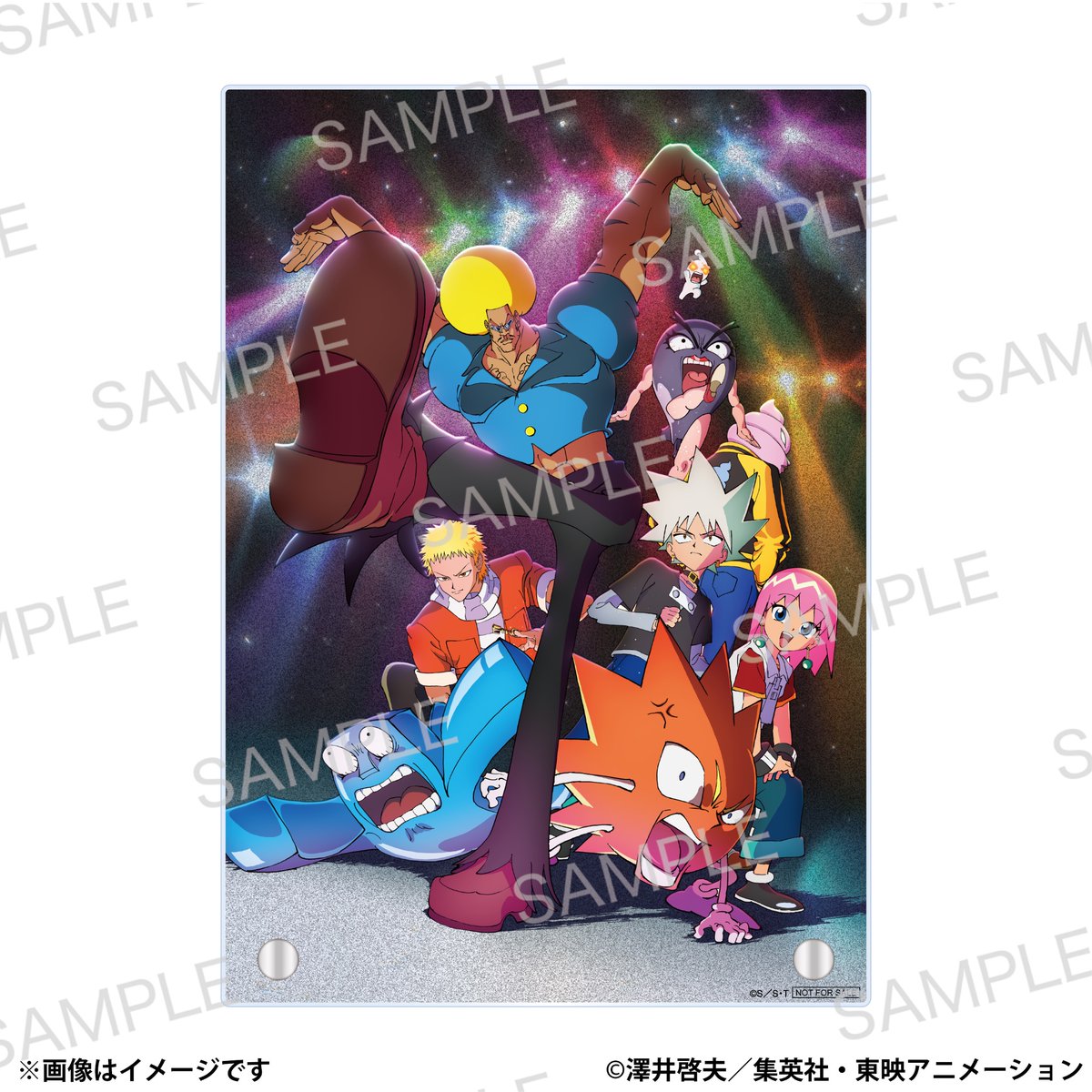 ボボボーボ・ボーボボ展 ハジケ伝説よ永遠に アクリルアートパネル 💥#ボボ展／#BOBOBOWORLD 🎫チケット情報 【グッズ付きチケット