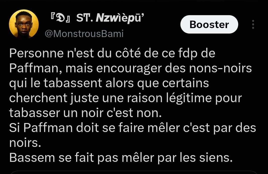 MonstrousBami's tweet photo. Ils ont préférés tabasser un noir qui défendait une maman qui se faisait volée plutôt que les voleurs par pur communautarisme, c'est marrant ça ça me rappelle quelque chose que je vous avais dit, bizarre comme ça coïncide https://t.co/E29s9gAu36