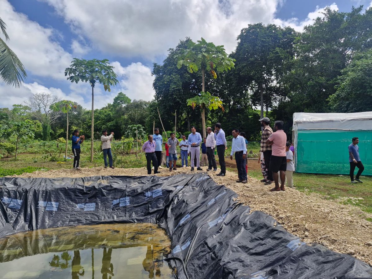 CIARIPortblair's tweet photo. ICAR–CIARI KVK Nicobar launched the @NABARDOnline project on horticulture development in Car Nicobar to promote climate-resilient farming and sustainable tribal livelihoods. https://t.co/6M0Tt02ns2