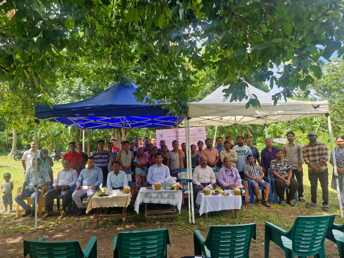 CIARIPortblair's tweet photo. ICAR–CIARI KVK Nicobar launched the @NABARDOnline project on horticulture development in Car Nicobar to promote climate-resilient farming and sustainable tribal livelihoods. https://t.co/6M0Tt02ns2