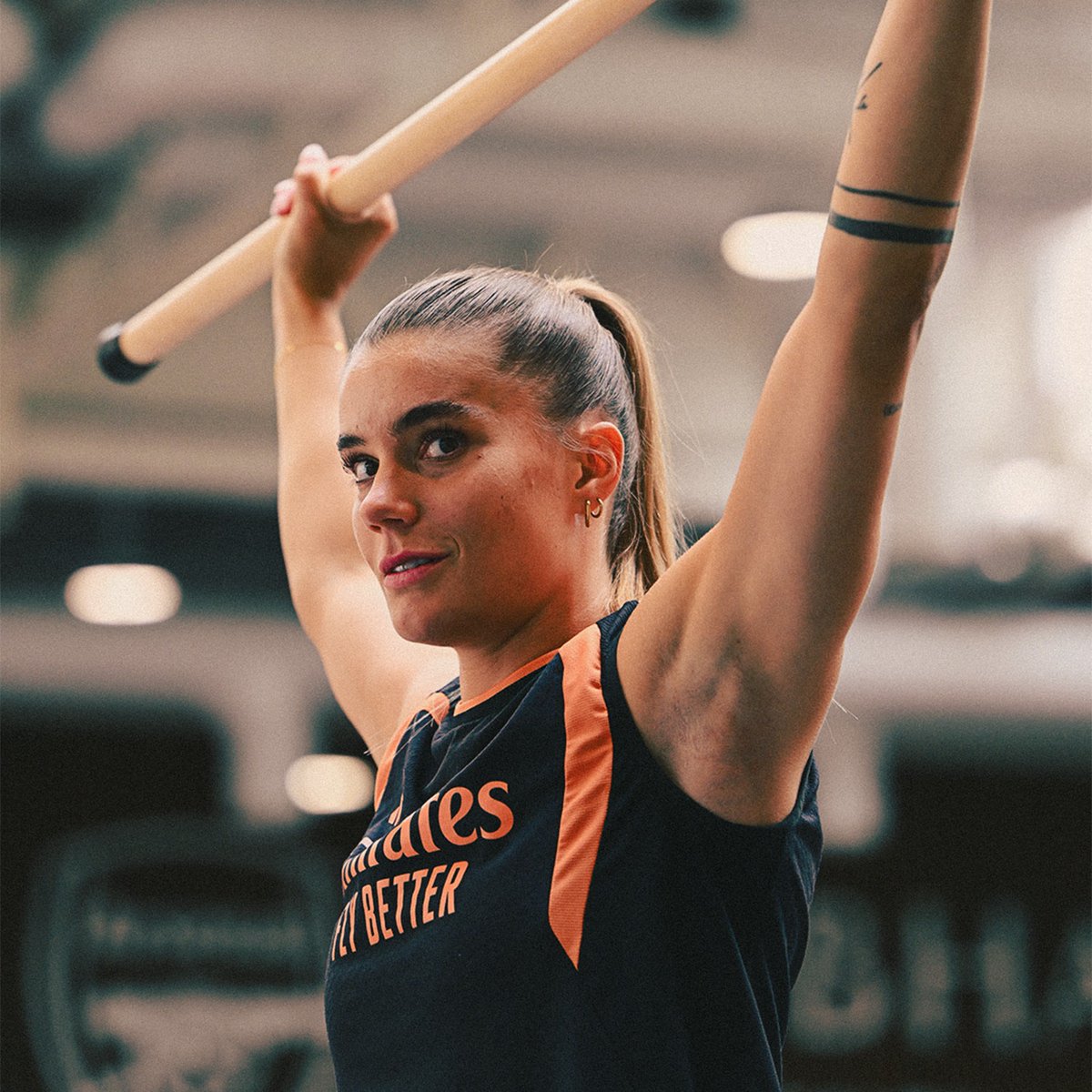 ArsenalWFC's tweet photo. Making every rep count 👊

Check out the latest pre-season gallery from Sobha Realty Training Centre 📸