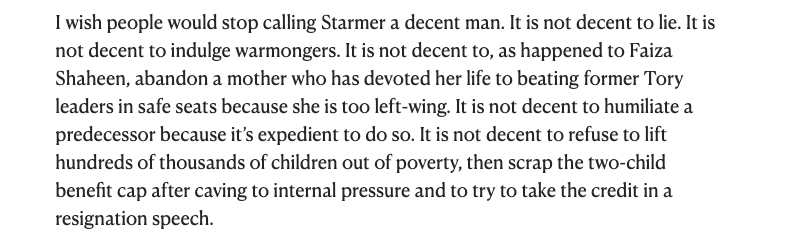 OliDugmore's tweet photo. Have noticed a lot of people calling Keir Starmer a "decent man" this week. He's not! https://t.co/G9SeiVTqoD